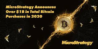 Bitcoin price & market data. Microstrategy Announces Over 1b In Total Bitcoin Purchases In 2020