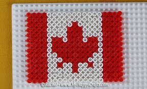10 Fuse Beads Flags Easy Craft For Kids To Learn Countries Fuse Beads Perler Beads Designs Melt Beads Patterns