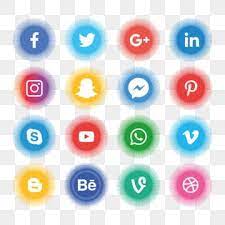 社交媒體圖標設定facebook 臉譜網圖標 社會圖標 媒體圖標向量圖案素材免費下載 png eps和ai素材下載 pngtree social media icons media icon icon set