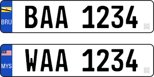 Anpr are used for automatic toll collection, traffic law. New License Plate Of Brunei And Malaysia By Jajadelera01 On Deviantart