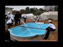 Montage Piscine Coque Polyester Youtube