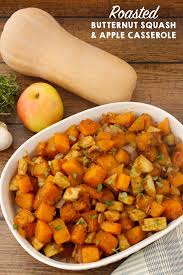 Roasted Butternut Squash And Apple Casserole Recipe Vegetable Side Dishes Recipes Vegetables Recipes Side Roasted Butternut