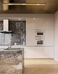 Existen muchos modelos de cocinas modernas blancas. Cocinas Modernas Blancas Y Grises 20 Disenos Inspiradores