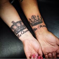 Couples tattoo queen lion tattoo matching tattoos tattoo's couple. Updated 44 Impressive King And Queen Tattoos August 2020