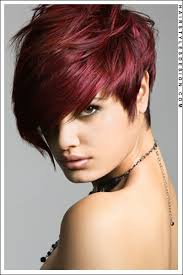 The most popular are certainly the red streaks on brown hair. Pin On Short Hair Styles