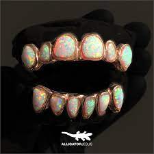 Opal Grillz Gold Grillz Grillz Diamond Grillz