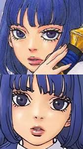 Gue baru sadar, ternyata di gambar ini Boruto itu lebih tinggi dr Sarada  wkwkwk, tp saat mrk mulai masuk akademi jd agak tinggian Sarada dikit. Dan  inget narasi Novel The Movie, yg