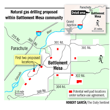 Battlement drilling plan drawing flak