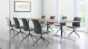 The meeting room collection garners attention with sophisticated, inviting materials and finishes that support productive interaction among professionals. Ofs Intermix Conference Conference Product