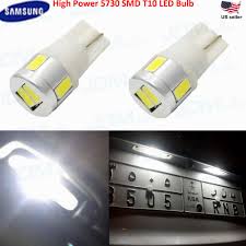 Jdm Astar Acura Mazda T10 5730 Smd White License Plate Led Bulb 194 168 2825 W5w Led Bulb Bulb Led