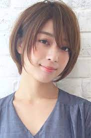 お手本は広瀬すずさん 女性らしい丸みが可愛い ショートボブ 美髪 韓国のショートヘア 前髪ありヘア