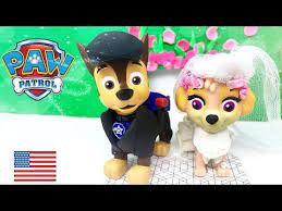 Paw Patrol Chase And Skye Get Married Full Episode Wedding Day In Love Kiss Youtube Paw Patrol Chase Paw Patrol Paw