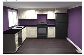 Pin By Avril Willemain On Revamp Purple Kitchen Purple Kitchen Walls Kitchen Renovation