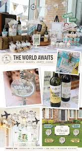 A romantic, fall vineyard wedding at chalk hill estate winery in healdsburg, california. The World Awaits Vintage Travel Party Ideas Big Dot Of Happiness Vintage Travel Party Travel Party Decorations Vintage Graduation Party