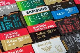 The most popular type is the secure digital (sd) card (around the size of a postage stamp) while the second most common is the smaller type known as a microsd (about the size of a fingernail). The Best Microsd Cards For 2021 Reviews By Wirecutter