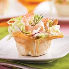 Coupelles De Crevettes En Salade 5 Ingredients 15 Minutes Food Butter Pasta Recipe Vegan Dishes