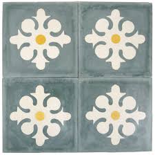 Die wände wurden reich verziert mit ornamenten, die motiv an motiv ein fortlaufendes muster ergeben. Zementfliesen Set Ornament Aus 4 Fliesen Grau Design 8 1 5x40x40 Cm