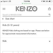 Kenzo Kids Pink Sweat Shirt Size 4 4a 104