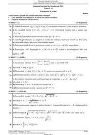 Test initial la matematica (cu rezolvare). Subiecte MatematicÄƒ Bac 2021 A Fost ExtrasÄƒ Varianta A Doua Cum AratÄƒ Subiectele La Mate Info Filiera TehnologicÄƒ Si La Specializarea StiinÅ£ele Naturii Observatornews Ro