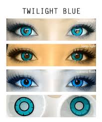 These fun fashion accessories are the best way to completely change up your style. Kazzue Twilight Blue Cosplay Colored Contacts Lensvillage