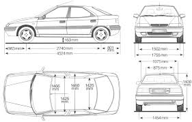 Car Citroen Xantia : the photo thumbnail image of figure drawing pictures  schematize car