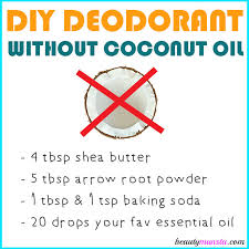 diy deodorant without coconut oil