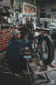 Yaniv Evan Motorcycle Garage Motorcycle Workshop Motorcycle Shop