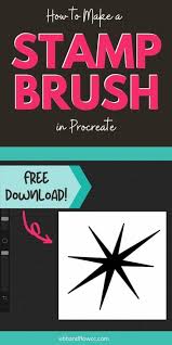 How to make a stamp in procreate. How To Make A Stamp Brush In Procreate Ebb And Flow Creative Co