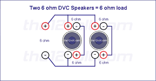 When installing 2 subwoofers, i recommend maintaining a final impedance of 2 ohms. Subwoofer Wiring Diagrams For Two 6 Ohm Dual Voice Coil Speakers
