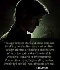 Your life could depend on this. Ok I Ve Posted This Quote Before But It S So Good Doctor Who Quotes Star Quotes Doctor