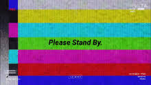 A screen lays on the ground. Please Stand By Gifs Tenor