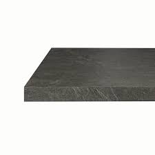 Plan Snack Stratifie Luna Noir Mat L 200 X P 40 Cm Ep 38 Mm Leroy Merlin