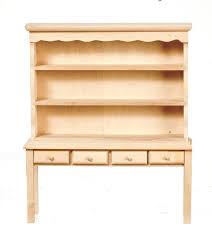 Buffet In Unfinished Wood Dollhouses And More Unfinished Wood Furniture Unfinished Wood Large Dolls House