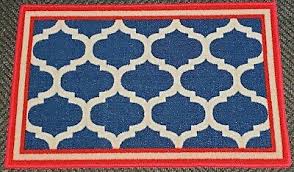 Add an accent rug to your kitchen, bathroom, entryway, bedroom or use them to create a layered rug look for less. Patriotic Usa Fireworks Star Welcome Nonskid Kitchen Accent Rug Ee 17 X28 Door Mats Floor Mats Home Garden