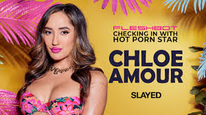 Checking In with Hot Porn Star Chloe Amour - Fleshbot