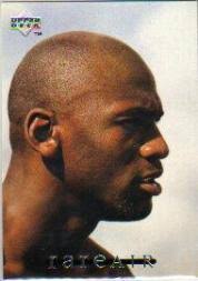 1994 Upper Deck Jordan Rare Air #2 Michael Jordan (Close-up profile)
