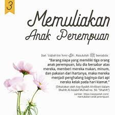 Hadis Hadis Tentang Keutamaan Mendidik Anak Perempuan Islamic Quotes Kutipan Hadits Motivasi
