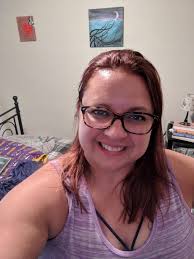 Blue tank top for inspirational presentation