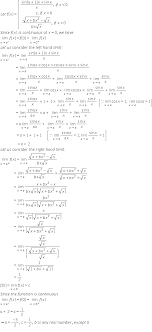 F X Sin A 1 X Sinx X X 0 C X 0 Root Of X Bx 2 Root Of X Bx 3 2 X 0 Mathematics Topperlearning Com 5gbkb9bb