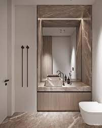 I'm so excited to finally share some photos of our house! Tol Ko Almond Flat In Privilege On Behance Modern Bathroom Design Bathroom Interior Bathroom Interior Design