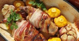 Kaninchenkeulen Im Speckmantel Rezept Kaninchenkeulen Kaninchenfutter Rezepte