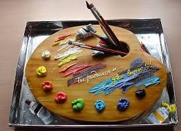 Resultat De Recherche D Images Pour Gateau Peintre Comment Decorer Un Gateau Gateau Artiste Gateau