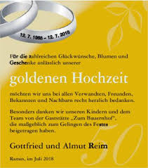 Hier findest du viele schöne gedichte, reime und zitate für hochzeiten. Goldene Hochzeit Nordkurier Anzeigen