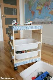 Mommo Design Hack And Play Trofast Lego Cart Decor Furniture Hackers Inc Ikea Ikea Trofast Ikea Hack Lego Table