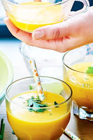 Soupe Froide De Carottes Et Coco En 2020 Soupe Froide Carotte Carotte Recette Apero Dinatoire