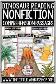 Grow Your Students Knowledge Of These Dinoaurs With The Nonfiction Reading Comprehensio Nonfiction Reading Reading Comprehension Passages Comprehension Passage