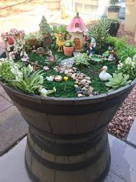 35 Stylish Fairy Gardens Design Ideas To Your Real Life To Try Asap 35 Stylish F Fairy Garden Pots Fairy Garden Containers Fairy Garden Designs