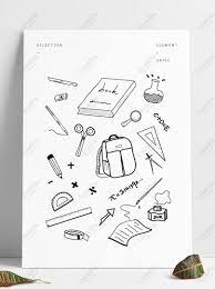 Jual grosir minyak goreng kemasan murah harga distributor. Student Stationery Chalk Painting Can Be Commercial Elements Ai Images Free Download 1369 1024 Px Lovepik