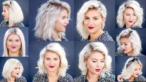 Finally, learn the real way to get that salon finish at home. How To 10 Easy Short Hairstyles With Flat Iron Tutorial Milabu Youtube