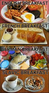 What People Eat For Breakfast In Europe Food Memes Breakfast Breakfast Meme